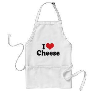 I Love Heart Cheese - Dairy Lover Standard Apron