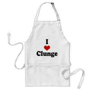 I LOVE {HEART} CLUNGE STANDARD APRON
