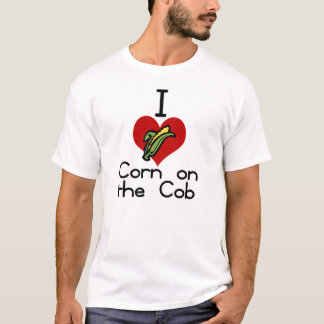 I love-heart corn on the cob T-Shirt