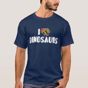 I Love Heart Dinosaurs - Dinosaur Fossil Hunter T-Shirt