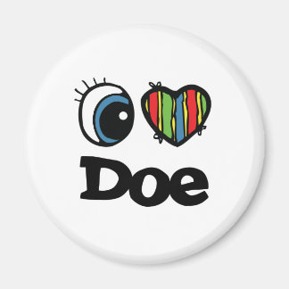 I Love (Heart) Doe Magnet