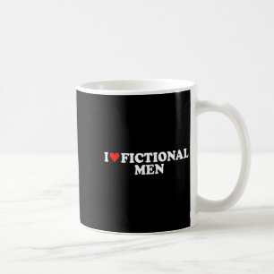 I Love Heart Fictional Men Simple Cute Funny Readi Coffee Mug