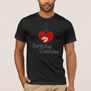 I love-heart fortune cookie T-Shirt