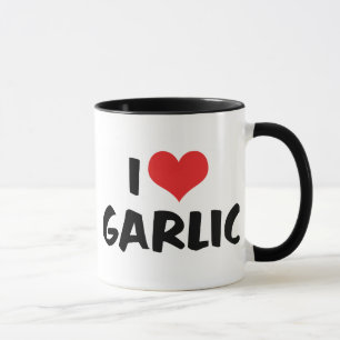 I Love Heart Garlic - Stinking Rose Lover Mug