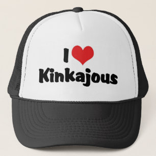 I Love Heart Kinkajous Trucker Hat