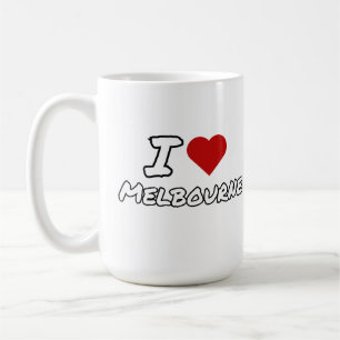 I love heart Melbourne city Coffee Mug