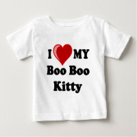 I Love (Heart) My Boo Boo Kitty Cat