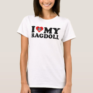 I Love (Heart) My Ragdoll T-Shirt