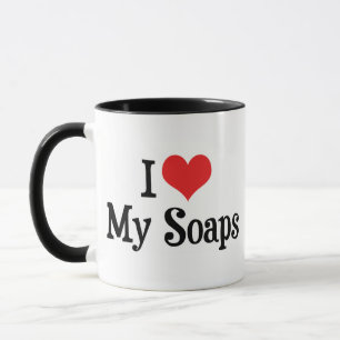 I Love Heart My Soaps - Soap Opera Lover Mug