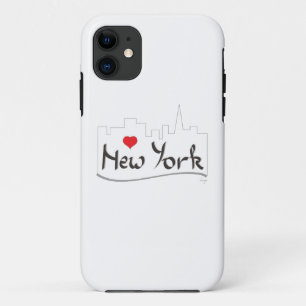I love (heart) New York, New York iPhone 11 Case