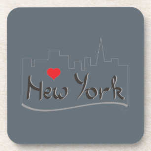 I love (heart) New York, New York Coaster