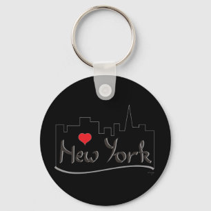 I love (heart) New York, New York Key Ring