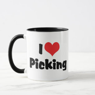 I Love Heart Picking - Antique Junk Collector Mug