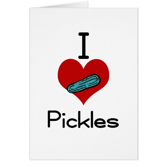 I love-heart pickles (Front)