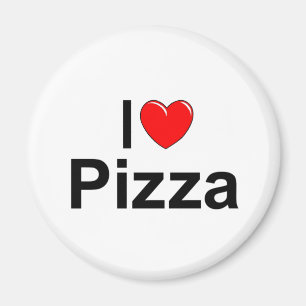 I Love (Heart) Pizza Magnet