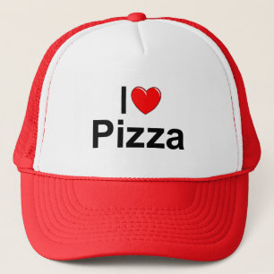 I Love (Heart) Pizza Trucker Hat