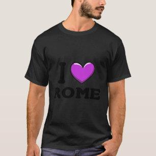 I Love Heart Rome Italy T-Shirt