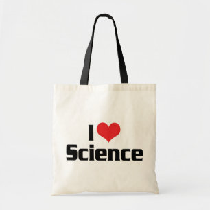 I Love Heart Science Tote Bag