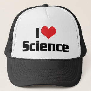 I Love Heart Science Trucker Hat