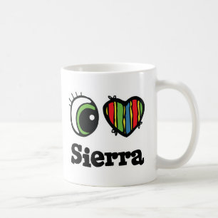 I Love (Heart) Sierra Coffee Mug