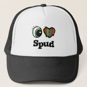 I Love (Heart) Spud Trucker Hat