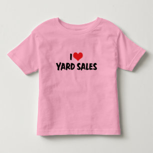 I Love Heart Swap Meets - Flea Market Lover Toddler T-Shirt