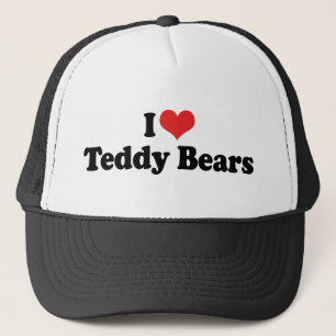 I Love Heart Teddy Bears - Teddy Bear Collector Trucker Hat