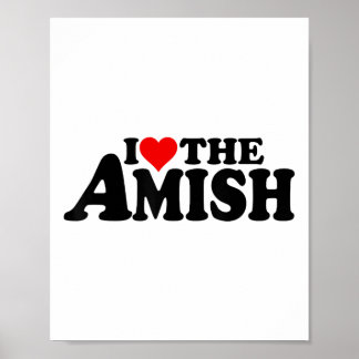 I Love Heart The Amish _1 Poster