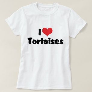 I Love Heart Tortoises - Turtle Lover T-Shirt