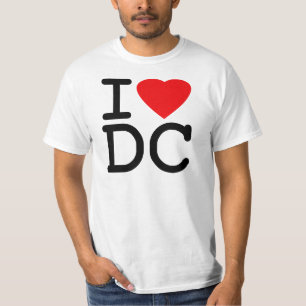 I Love Heart Washington D.C. District of Columbia T-Shirt
