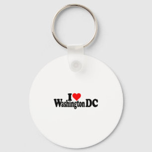 I Love Heart Washington Dc District Of Columbia  Key Ring