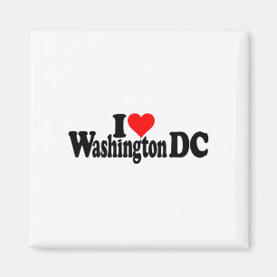 I Love Heart Washington Dc District Of Columbia Magnet