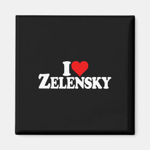 I Love Heart Zelensky Volodymyr Ukraine Ukr 2  Magnet