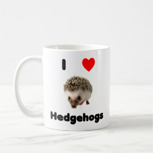 I love hedgehogs Mug