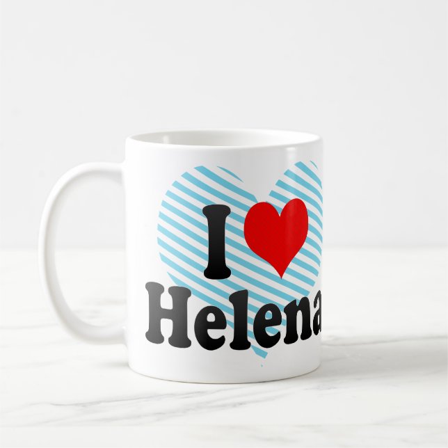 I love Helena Coffee Mug (Left)