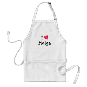 I Love Helga Standard Apron