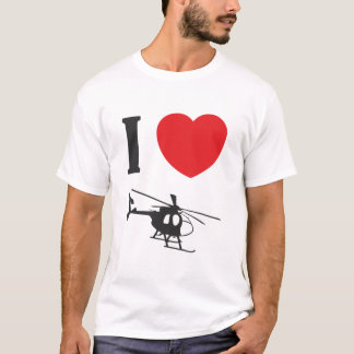 I Love Helicopters Tee