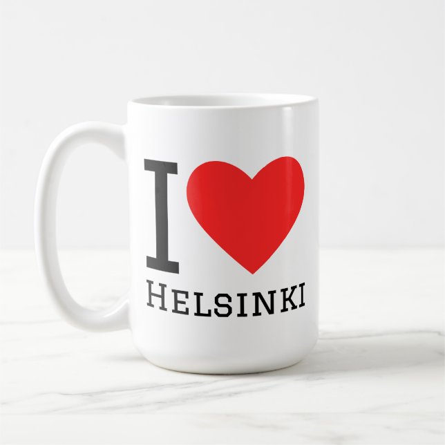 I love Helsinki  Coffee Mug (Left)