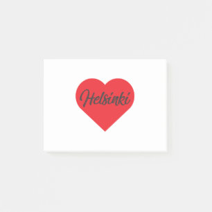 I Love Helsinki - Finland Post-it Notes