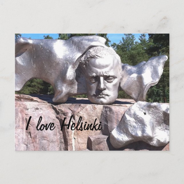 I Love Helsinki Postcard (Front)