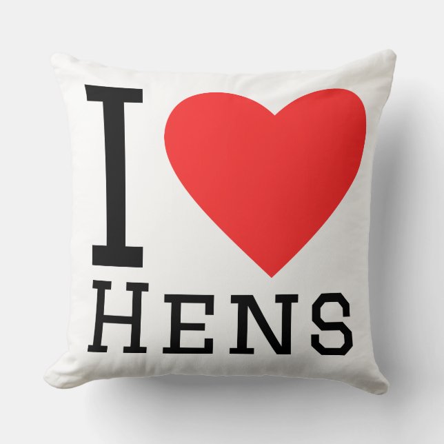 I love hens cushion (Front)