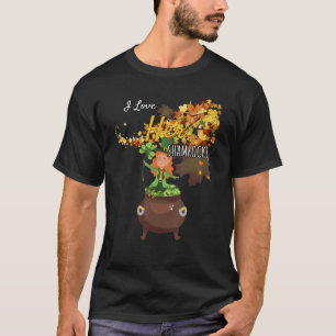 I Love Her Shamrocks St Patty's Day Humour Graphi T-Shirt