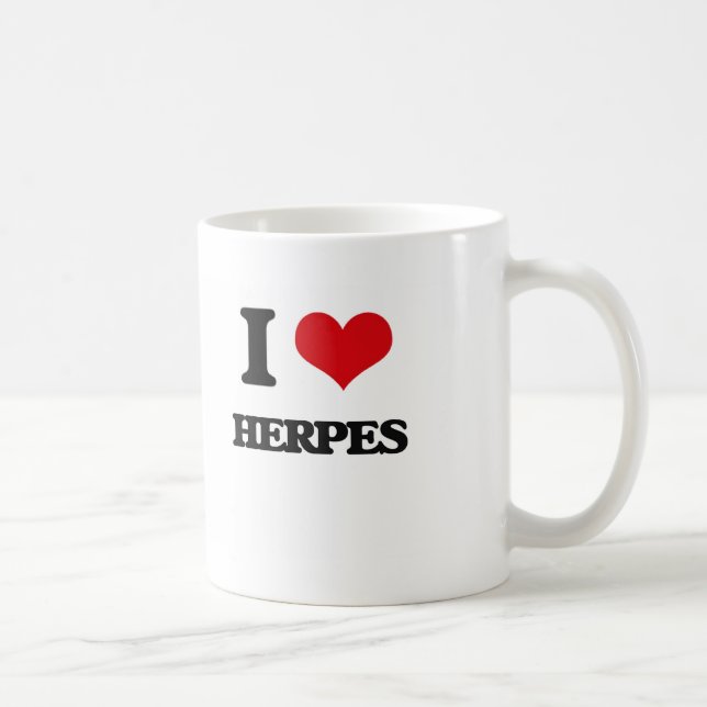 I love Herpes Coffee Mug (Right)