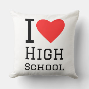 I love high school cushion