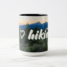 I Love Hiking Coffee Mug