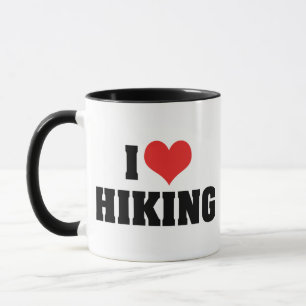I Love Hiking Mug
