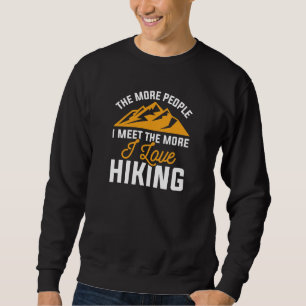 I Love Hiking Sweatshirt