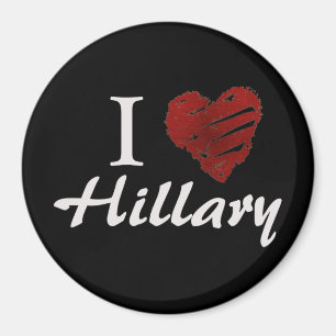 I love Hillary Magnet