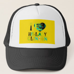 I Love Hillary USA Art Print Trucker Hat
