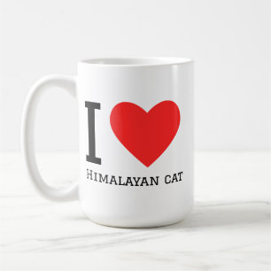 I love Himalayan cat Coffee Mug
